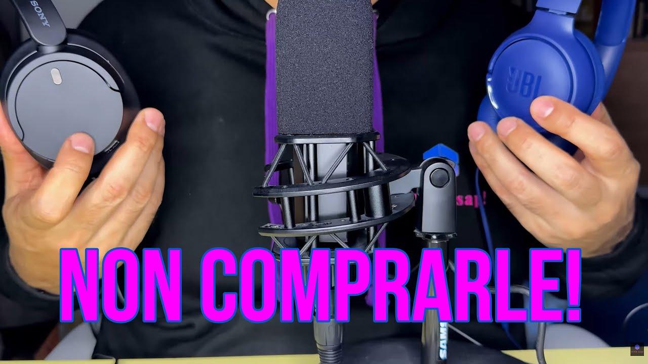 ASMR ITA - NON COMPRARE QUESTE CUFFIE - fast whispering, testing, review