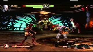 Mortal Kombat 9 - Kratos & Sub-Zero Ladder Playthrough Part 1 (Request)