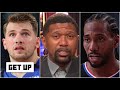 Jalen Rose's thoughts on the Clippers vs. Mavericks series, picks between Giannis & Luka | Get Up