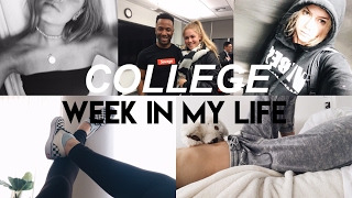 COLLEGE WEEK IN MY LIFE: GRWM, going to classes, what I eat and wear, weird armpits :)