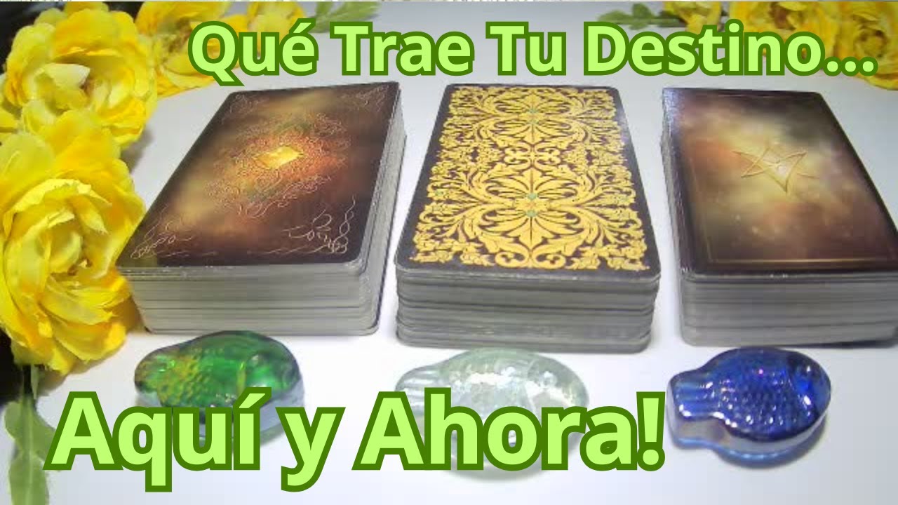 QUÉ TRAE TU DESTINO AQUÍ Y AHORA!! Tarot Interactivo Atemporal - YouTube