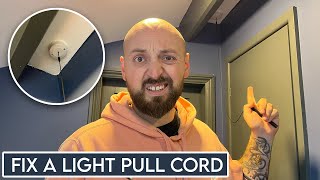 How to Fix a Sticking Light Switch Pull Cord