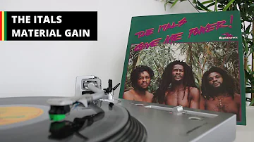 The Itals - Material Gain (Reggae Vinyl)
