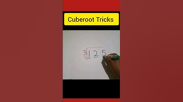 Cuberoot of 125 Tricks #shorts #mathstricks #maths #math #cuberoottrick #cuberoot #mathshorts #diy