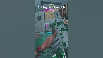 #sniping on shipment in #mw3 is actually fun