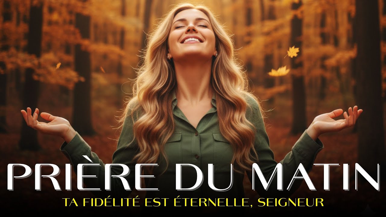 🙏 Prière du matin : La fidélité de Dieu qui se renouvelle chaque jour ✨