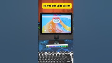 Switch Between Apps Easily with Split-Screen on #Cubot #TabKingKong2 #TechTips #SplitScreen