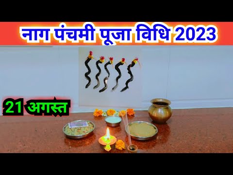 नाग पंचमी सरल पूजा विधि 2023 /nag panchmi saral Puja Vidhi 2023..