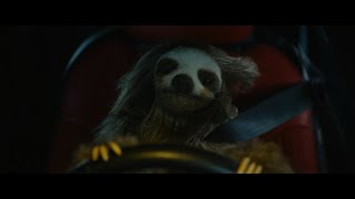 夜のハイウェイをナマケモノが車で爆走　「キラー・ナマケモノ」本編映像