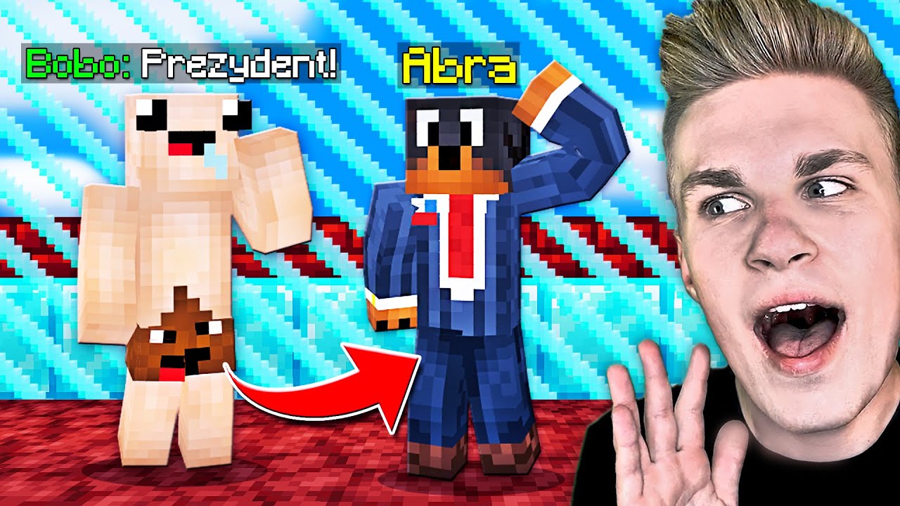 ZOSTAŁEM PREZYDENTEM BARIERY w Minecraft! / Bobo