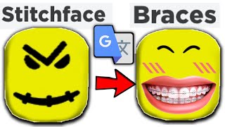 I Google Translated ROBLOX Faces 200 Times And Made Them!