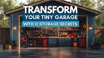Transformeer uw kleine garage met deze 12 opberg- en ontwerpgeheimen!