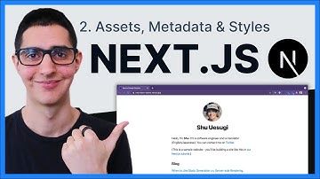 Assets, Metadata & Styles – Learn Next.js Tutorial Series