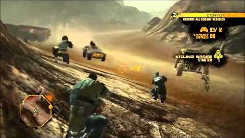 Red Faction: Guerrilla - Protracted rebellion - Attempt to destroy the convoy and overwhelmed by EDF