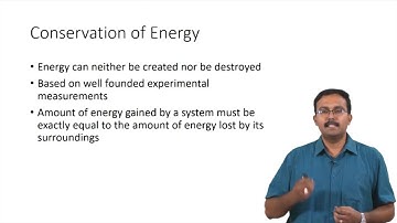 Introduction to Energy Balances - Part 1 #ch17sp #swayamprabha