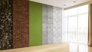 картинка: Текстурирование стен в 3Ds Max + Corona Render | Модификатор UVW Map