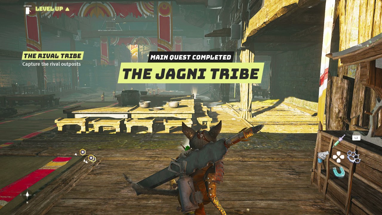 Biomutant - Claim The Ritual Tribe Weapon Jagni Staff Appearance and PS5 Gameplay Sequence