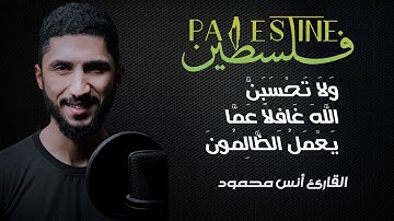 [وَلَا تَحْسَبَنَّ اللَّهَ غَافِلًا عَمَّا يَعْمَلُ الظَّالِمُونَ] القارئ أنس محمود [Anas Mahmoud]