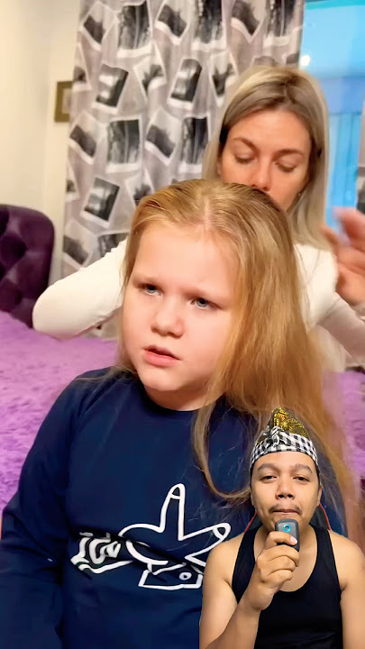 ASK DAD TO COMB HAIR⁉️@okanutie