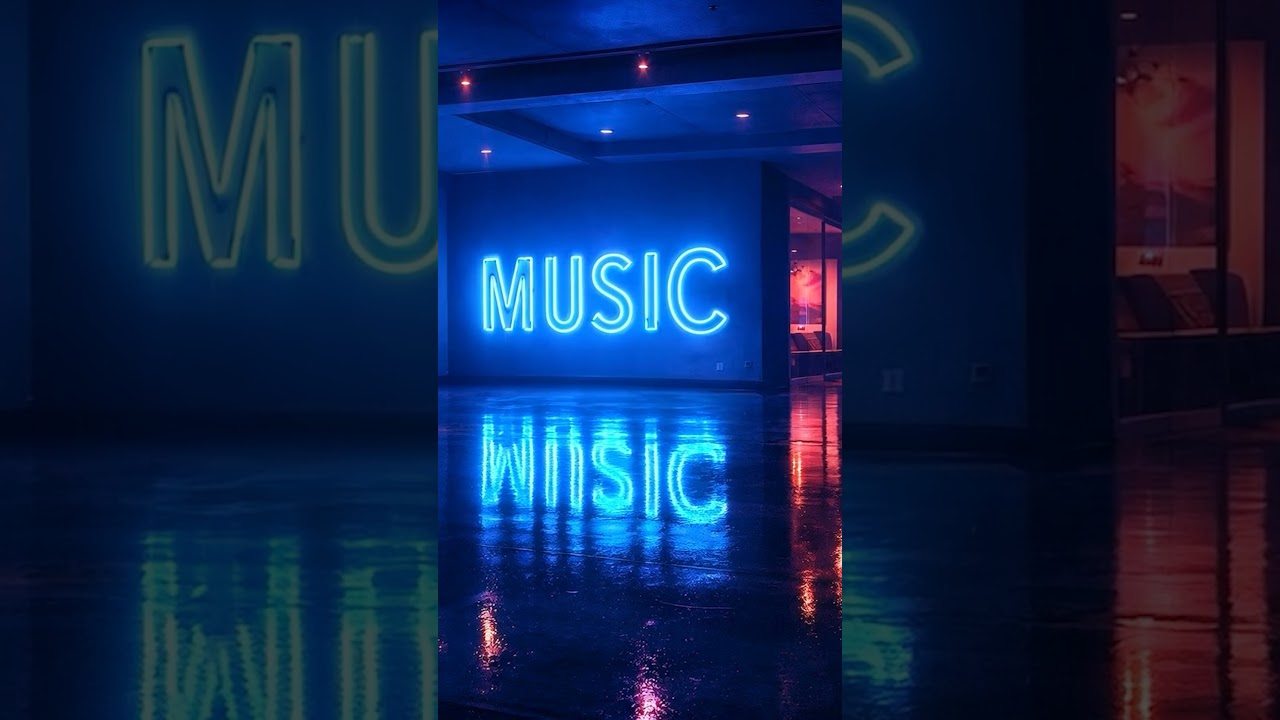 Retro Synthwave Focus Music 🌌 No Lyrics Neon Art Gallery Vibes  