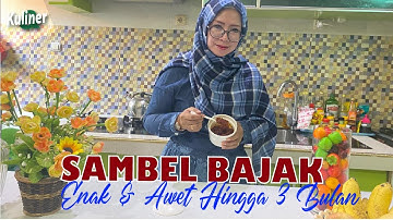[TUTORIAL] Resep Sambel Bajak Enak dan Tahan Lama Hingga 3 Bulan