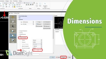 Add Prefix to Linear Dimension in Dimension Style