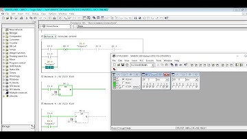 Simatic Manager-02: How to use Midline output and FlipFlop in Siemens PLC