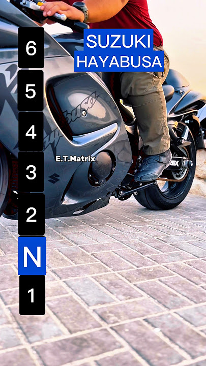 Maximum speed for each gear on a Suzuki Hayabusa