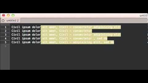 Multiple Carets with TextMate 2