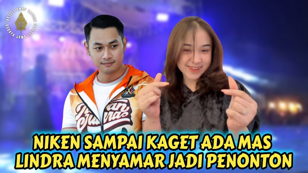NIKEN SALINDRY SAMPAI KAGET ADA MAS LINDRA MENYAMAR JADI PENONTON
