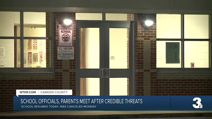 School officials, parents meet after credible threats against students at Camden Co. school