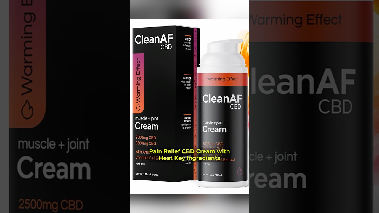 Best CBD heating cream for recovery 🔥