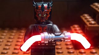 Darth Maul's Lightsaber Fail - Lego Star Wars Stop Motion