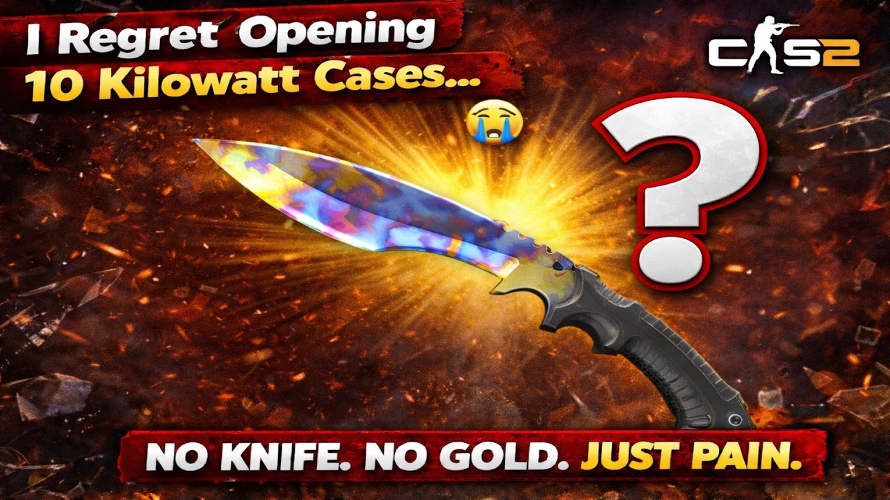 I Opened 10 Kilowatt Cases... Biggest Regret 💔