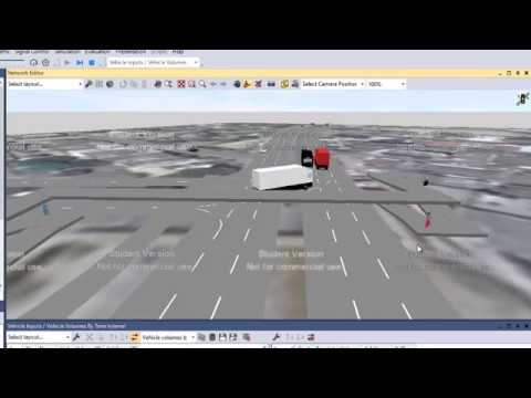 Construcción de los ciclos semaforicos Vissim PTV