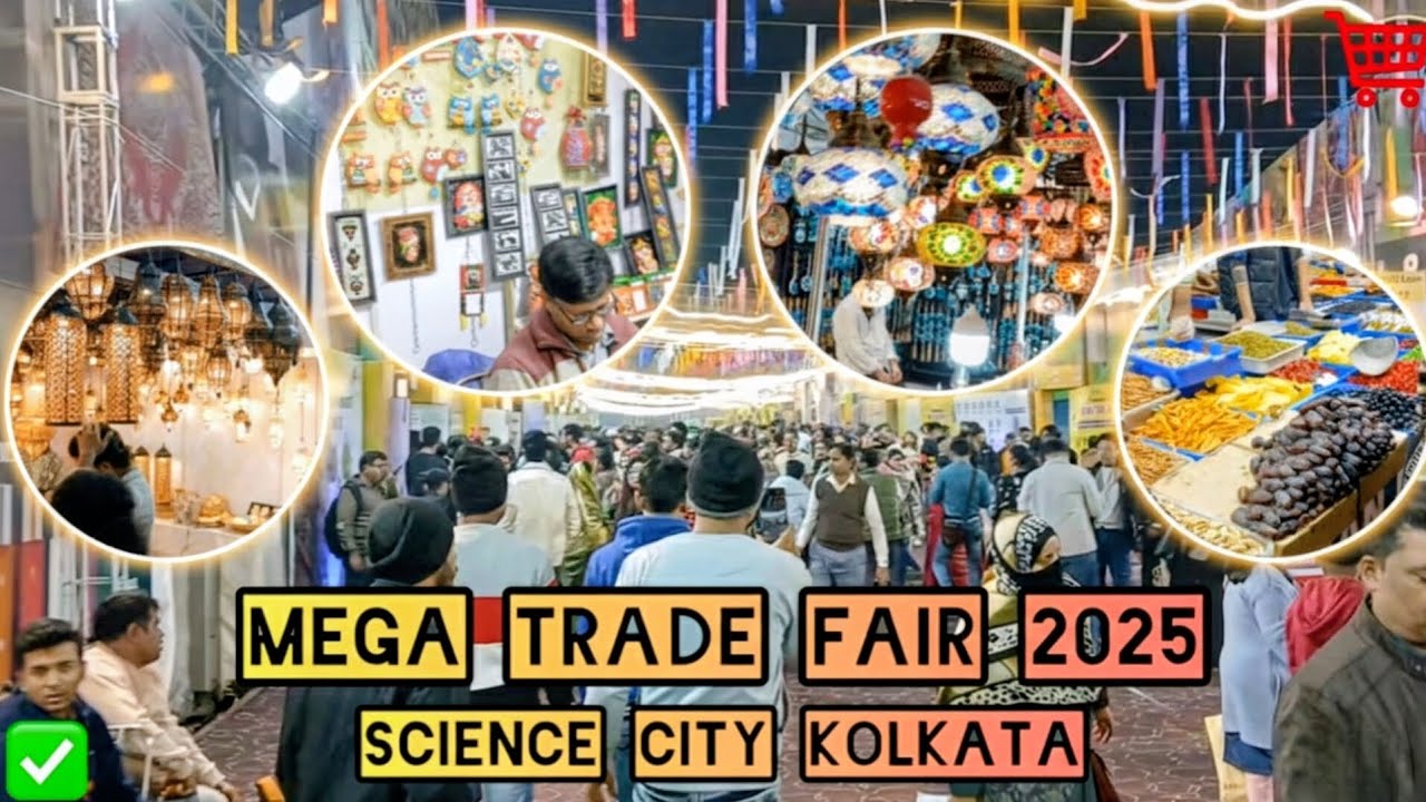 Mega Trade Fair Kolkata 2025 | Science City মেলা ঘুরতে গেলাম! 🛍️ Shopping & Food Tour