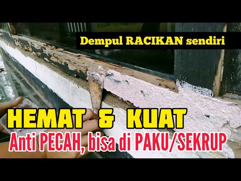 Video: Bagaimana cara memperbaiki kayu lapuk kering?