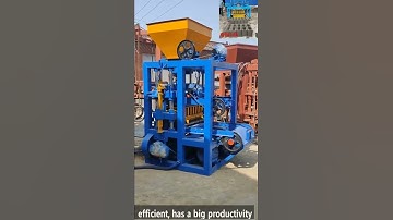 semi automatic  block brick making machine 4-24