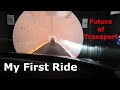 The future my first ride on the las vegas loop boring company elon musk tunnels from resorts world