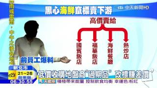 20160518中天新聞過期海鮮「低買高賣」 負責人30萬交保