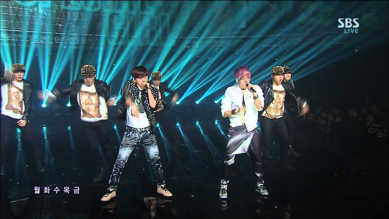 INFINITE H (Бесконечный H) [Special Girl] @SBS Inkigayo Популярная песня 20130127