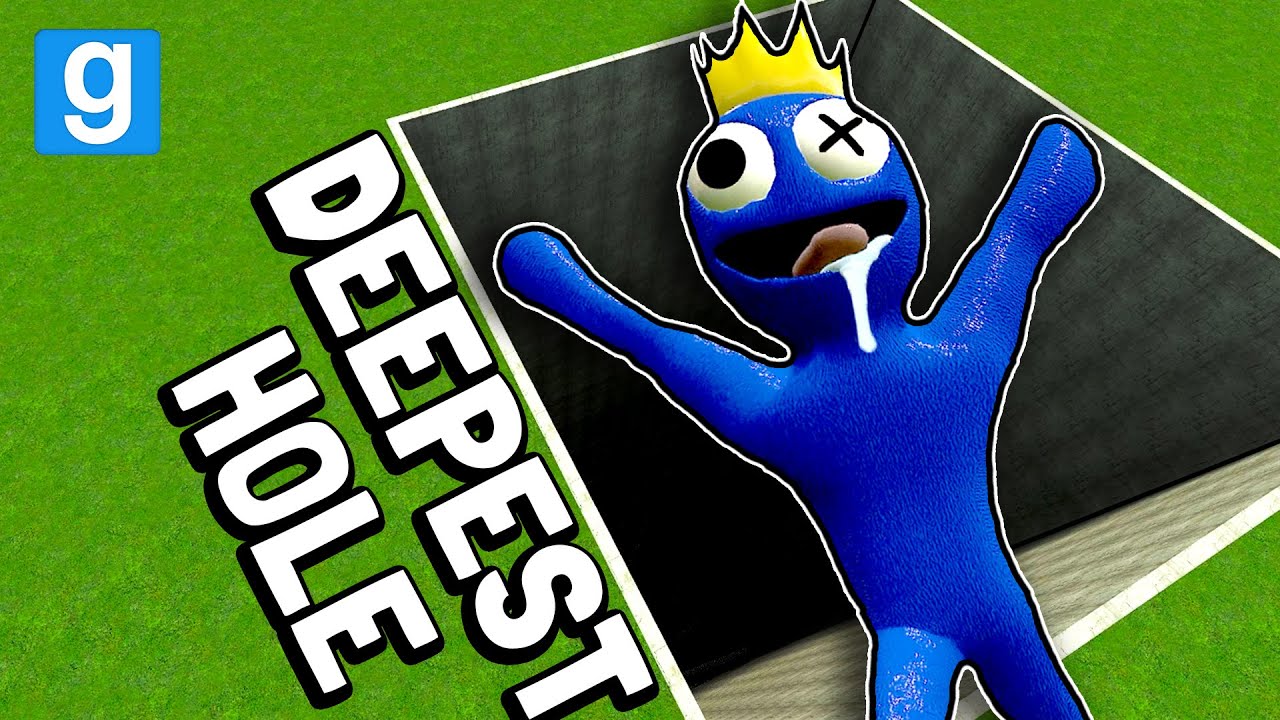 WORLDS DEEPEST HOLE vs RAINBOW FRIENDS YouTube