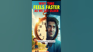 TIME Feels FASTER As We Get Older ⏳ | Time Perception Explained #shorts