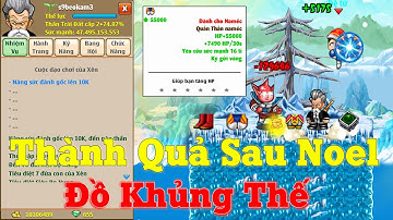 Ngọc Rồng Online - S9beokam3 Bất Ngờ Được Admin Tặng Món Quà Giáng Sinh Đặc Biệt