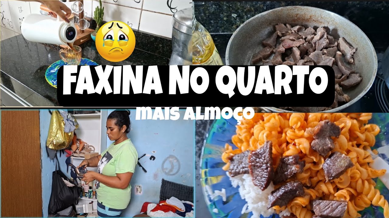 ROTINA DA MANHÃ / FAXINEI O QUARTO E FIZ ALMOÇO 
