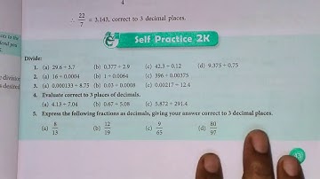 Class 7th Subject Mathematics self practice 2K by Anuj Yadav Sir(8 8 20)