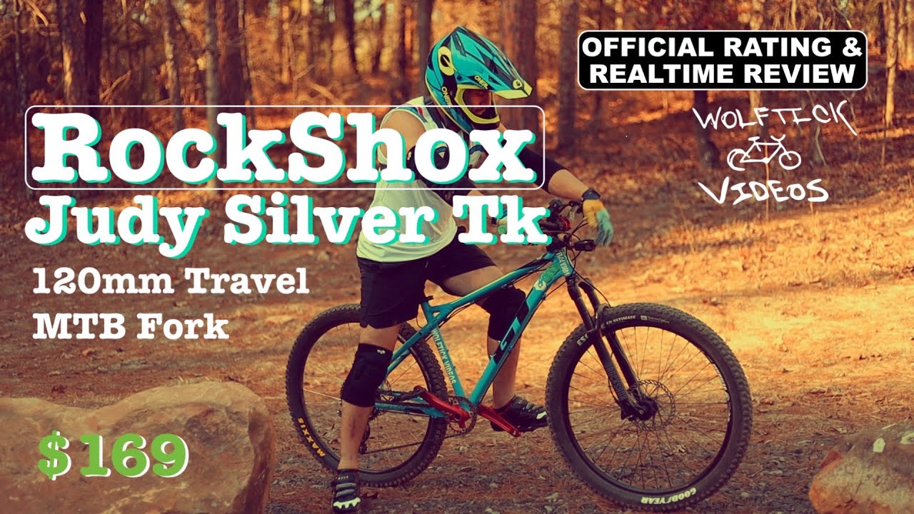 RockShox Judy Silver TK: REALTIME REVIEW | Wolftick Rating - YouTube