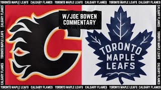 Maple Leafs vs. Flames – Jan. 24, 2021 (w/Joe Bowen Commentary)