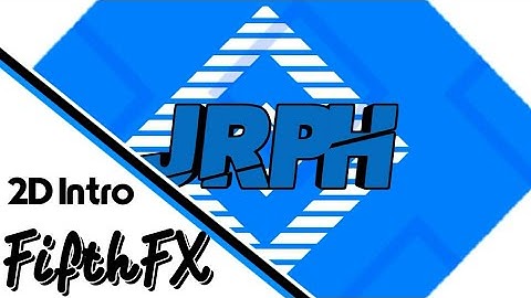 2D Intro • JRPH • [Free] • Made On Android