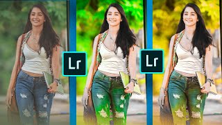 Green and Yellow tone  change କିପରି କରାଯାଏ / green tone Lightroom preset / yellow tone foundation